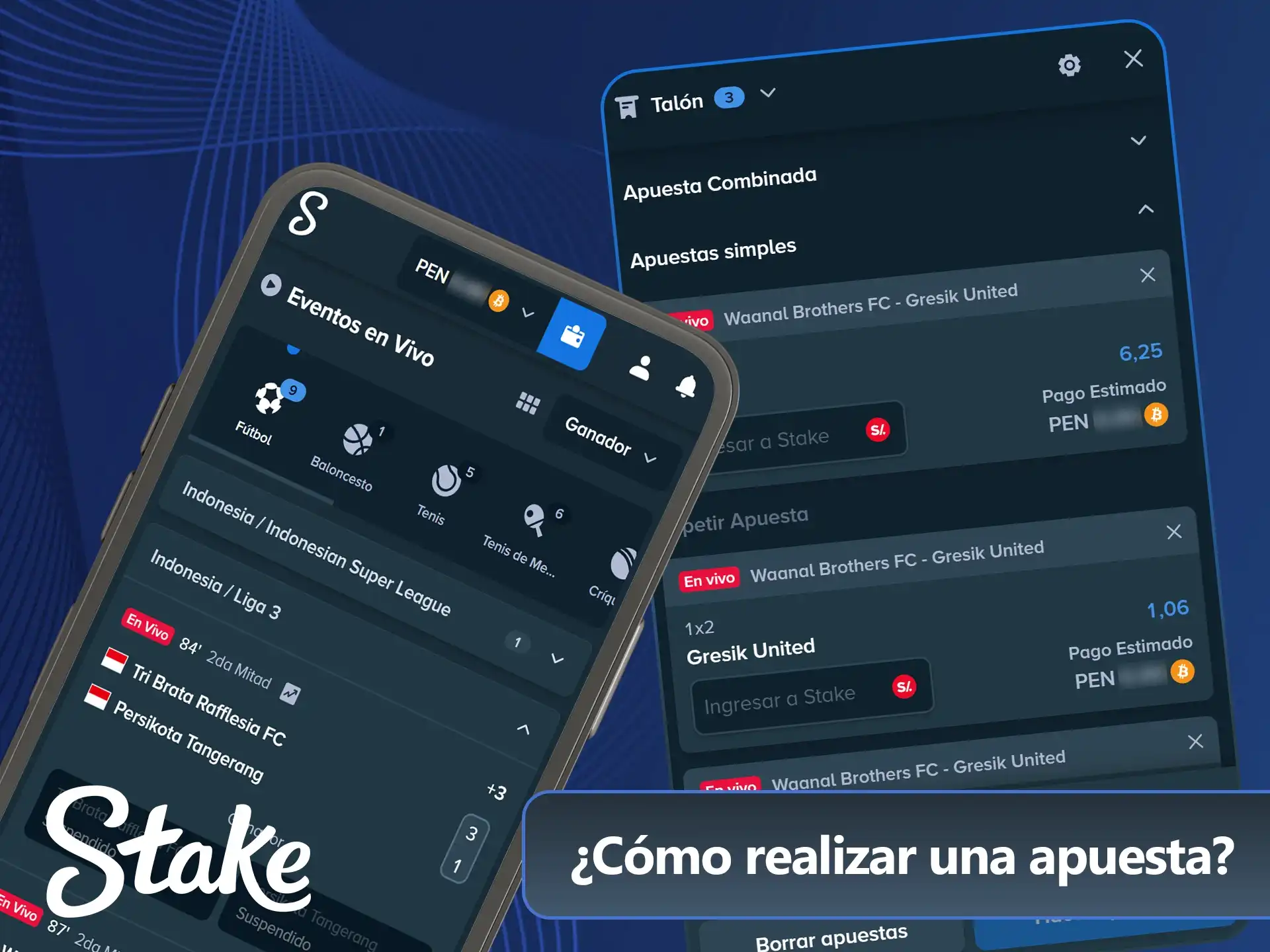Aprendé a apostar desde el celular en el sitio oficial Stake.