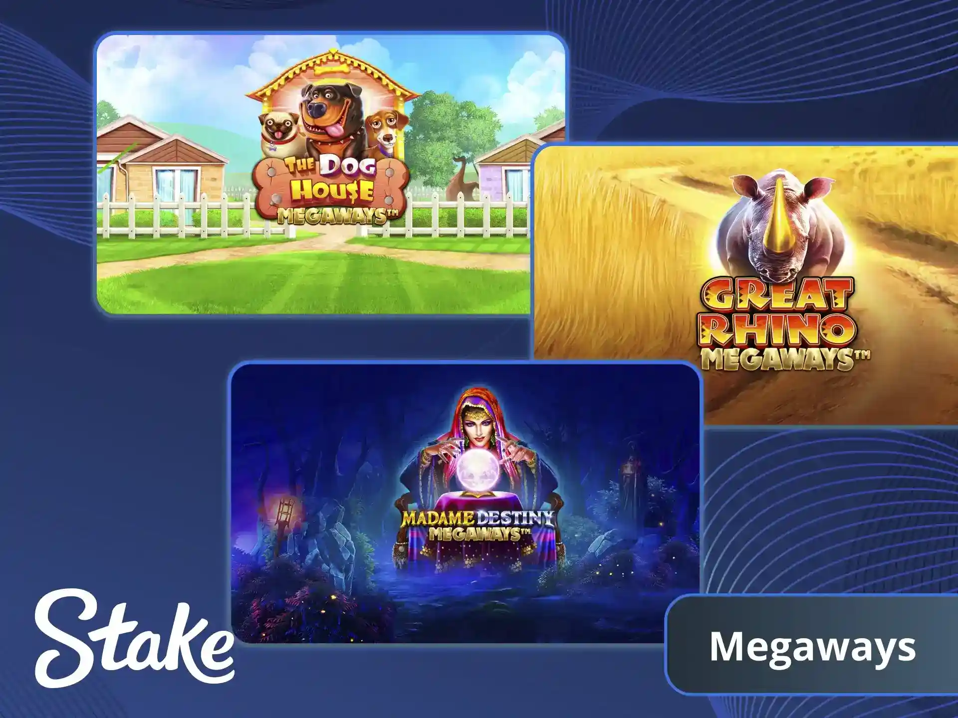Multiplica tus oportunidades de ganar con las tragamonedas Megaways en Stake.